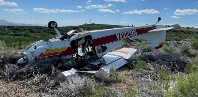 WPR23LA233 accident scene.