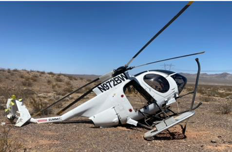 WPR23LA185 accident scene.