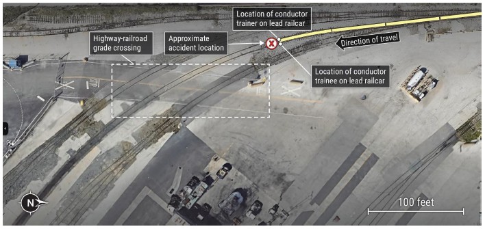 Aerial view of the accident scene. (Courtesy of Google Earth.)